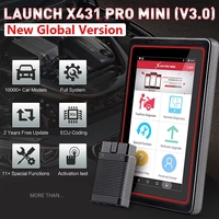 (bssy)Original X431 PRO Mini Professioneller Auto-OBD2-Diagnosescanner 2 Jahre Kostenlose Updates X 2 mit Mehrsprachiger Unterstützung