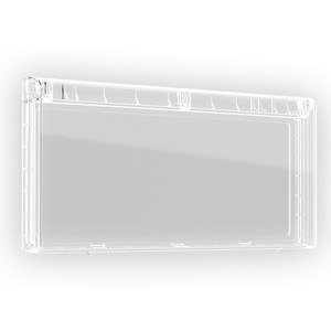 Model 86 Ultra Thin Triple Gang Bathroom Heater Switch Waterproof Box <b>Plastic</b> Cover Splash Protection <b>Kitchen</b> And Bathroom - Product Image 1