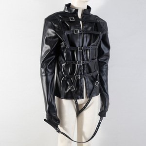 Traje <span class=keywords><strong>de</strong></span> Cuero Sexy para Hombre, Atuendo Erótico <span class=keywords><strong>de</strong></span> Bondage, Equipo SM para Juegos Sexuales, Disfraz Ajustado <span class=keywords><strong>de</strong></span> Reina, Traje <span class=keywords><strong>de</strong></span> Rendimiento, Camisón <span class=keywords><strong>de</strong></span> Compresión - Product Image 3