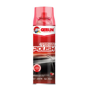 Cire en spray pour <span class=keywords><strong>tableau</strong></span> <span class=keywords><strong>de</strong></span> <span class=keywords><strong>bord</strong></span> en cuir d'intérieur <span class=keywords><strong>de</strong></span> voiture Getsun, parfum fraise, 450 ml, haute efficacité - Product Image 2