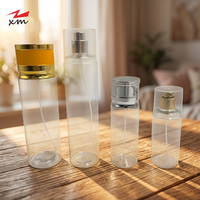 Flacon pulvérisateur de parfum de luxe vide 80 ml, en aluminium électrochimique, flacon de parfum en plastique dépoli, flacon de sous-conditionnement pour fragrance