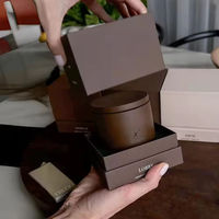 Bougie parfumée en céramique personnalisée AIKUN, bougie en cire de soja de luxe pour la décoration de la maison, cadeaux d'aromathérapie, parfum longue durée