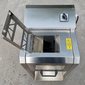 Máquina Rebanadora de Carne Eléctrica Automática de Acero Inoxidable, Profesional, <span class=keywords><strong>para</strong></span> <span class=keywords><strong>Cortar</strong></span> Carne Fresca y Congelada de Cerdo, Cordero y Filetes - Product Image 5