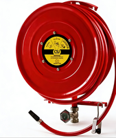 Tuyau d'incendie flexible en PVC rouge de classe A OEM JPS pour dérouleur, 3/4''