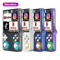 Consola de juegos portátil F R36Ultra de 4 pulgadas con WiFi, consola de videojuegos retro compatible con aplicaciones multimedia, consola de juegos para venta al por mayor