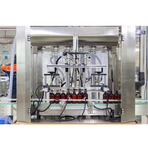 Machine de remplissage automatique pour liquides (boissons, produits chimiques, crèmes, gels douche, savons liquides pour <span class=keywords><strong>vaisselle</strong></span>) en verre - Product Image 3