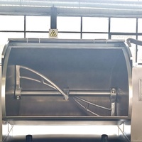 Mélangeur horizontal industriel pour pâte dure, crème, pain et gâteaux