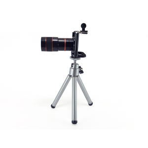 Télescope monoculaire pour téléphone portable, grossissement 8x, trépied inclus, usage civil, observation en extérieur - Product Image 1
