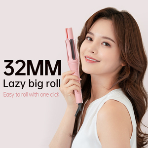 เครื่องม้วนผมอัตโนมัติแบบมืออาชีพ ขนาด 32 มม. เซรามิก ปล่อยประจุลบ ร้อนเร็ว จัดแต่งทรงผมได้อย่างรวดเร็ว - Product Image 2