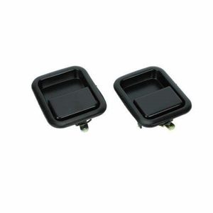 Jeep Wrangler <b>Door</b> <b>Handle</b> Covers 55176382AE 55176383AE Right Left Plastic <b>Replacement</b> Parts for 1991-2004 Models - Product Image 1