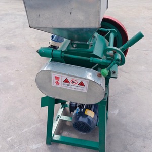 Máquina trituradora de granos para procesamiento de cereales, multifuncional, manual, con motor, para uso doméstico pequeño. - Product Image 3
