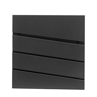 Boîtes aux lettres murales en acier inoxydable personnalisées MD027 pour extérieur avec serrures intelligentes pour usage en jardin