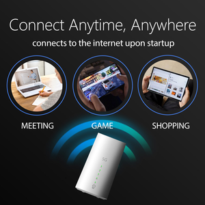 Harvilon Home 5G CPE, Router WiFi 6 con Doble Ethernet 2.5, 4x4 <span class=keywords><strong>MI</strong></span> <span class=keywords><strong>MO</strong></span>, Módem 4G LTE con SIM para Uso Doméstico - Product Image 3