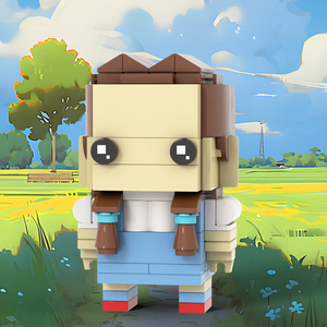 Moc Brickheadz, Juguete de Bloques de Construcción para Niños, Juguete de Hojalata Dorothy, El Hombre de Hojalata, El Mago de Oz, Diy, Anime, para Niño - Product Image 6