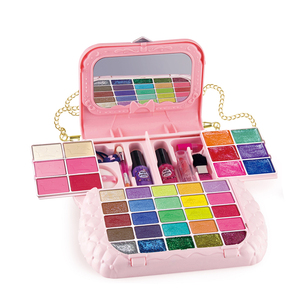Nueva caja de belleza, juego de cosméticos <span class=keywords><strong>para</strong></span> niños, juguetes <span class=keywords><strong>para</strong></span> <span class=keywords><strong>niñas</strong></span>, <span class=keywords><strong>Kit</strong></span> de maquillaje lavable <span class=keywords><strong>para</strong></span> <span class=keywords><strong>uñas</strong></span>, juguete de maquillaje de simulación <span class=keywords><strong>para</strong></span> niña Real, regalo cosmético - Product Image 1