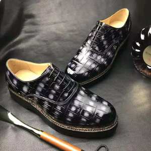 Nuovi Stili 2026 Zapatos Para Hombre, Scarpe da Uomo in Pelle di Coccodrillo, Scarpe Eleganti da Ufficio in Pelle di Alligatore, Calzature Maschili alla Moda - Product Image 2