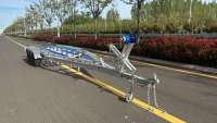 Remorque de bateau en aluminium de haute qualité 33ft Triple Axle ATM4500 avec VIN DOT CE conforme pour les embarcations