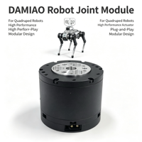 Module de servomoteur DAMIAO FOCGM43 3NM intégré à haute efficacité avec boîte de vitesses, roulement et double encodeur pour robot humanoïde