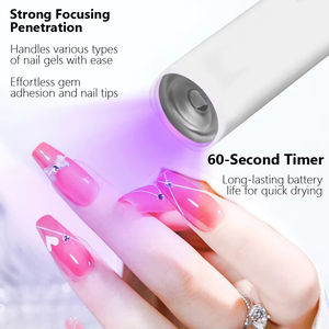 Mini Lampe UV LED Portable pour Séchage Rapide des Ongles - Outil de Manucure pour Gel Polish - Lumière UV pour Nail Art à Domicile - Product Image 2