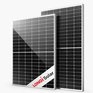 Longi A garde 420w 440W 445W 450W 144 cellules monocristallin demi-cellule coupée prix usine du panneau solaire fabriqué en Chine