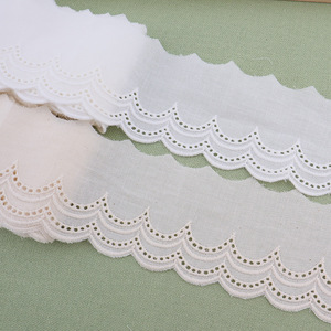 Ricamato 100% Love Pattern <span class=keywords><strong>in</strong></span> cotone Trim bianco cavo per la casa abiti decorativi tessuti di <span class=keywords><strong>pizzo</strong></span> per la festa di nozze delle donne - Product Image 3