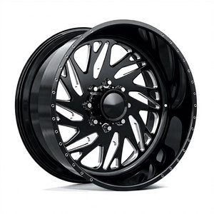 Jantes forgées polies à déport profond Any Cut 20x10 22x12 22x14 24x12 24x14, 6, 8, 10 trous, 6x139.7 6x5.5 8x6.5 8x180, pour 4x4 et camion - Product Image 1