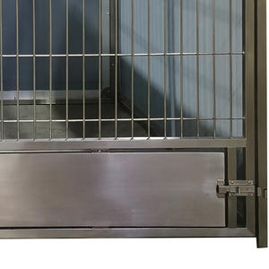 Köpekler kulübesi toptan özelleştirmek metal evcil kafes ağır veteriner köpek kulübesi köy run dayanıklı rüzgar geçirmez yeni köpekler kulübesi - Product Image 3