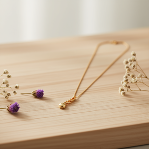 Juego de Collar Angelina de Acero Inoxidable Chapado en Oro para Mujer, Joyería Fina Minimalista para Uso Diario, 12 Piezas 45486 - Product Image 2