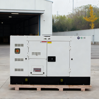 Für Stromversorgung: 3-Phasen 15kVA-60kVA Super Leiser Offener Dieselgenerator mit ATS