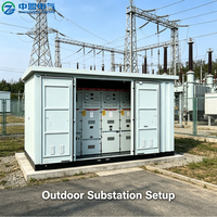 Trasformatore per Sottostazione 11kv/0.4kv 2000kva Trifase a Immersione in Olio, Stazione Compatta per Esterni per Uso Residenziale