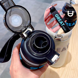 Gourde isotherme en acier inoxydable pour enfants, style dessin animé, portable, écologique, pour filles, idéale pour les cadeaux - Product Image 4