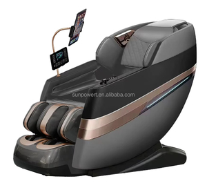 2026 Relax Hot Sale Smart Pu Leather Shiatsu <b>Zero</b> <b>Gravity</b> <b>Chair</b> with Hot Compress Foldable Luxury Ai Music Body Waist - Product Image 1