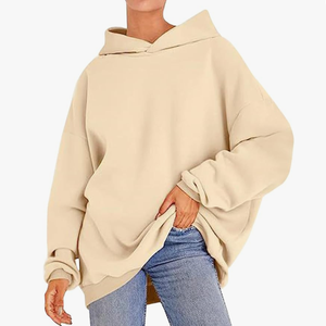 Sweat à capuche femme mode sweats à capuche 2024 à la mode automne surdimensionné pull sweat à manches longues confort automne hauts pour les femmes - Product Image 2