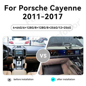 保时捷Cayenne2011-2017upgrade 2025安卓13触摸副驾驶屏幕汽车收音机多媒体导航汽车播放器双12.3 - Product Image 2