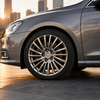 Rines de Aleación de Alto Rendimiento para Automóviles de Pasajeros, 18*8J 5120 ET35, Plateados, 10 Radios, Personalizados para Cadillac CT6 XT6