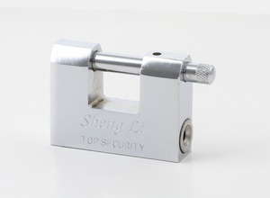 Khóa Móc Sắt Hình Chữ Nhật Mạ Crôm Cứng - Product Image 2