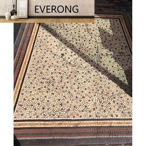 <span class=keywords><strong>Peinture</strong></span> artistique en mosaïque de <span class=keywords><strong>marbre</strong></span> personnalisable moderne <span class=keywords><strong>pour</strong></span> la décoration du sol de la villa - Product Image 1