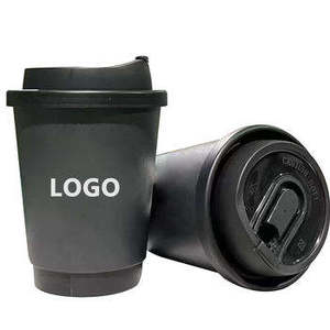 Gobelets à café jetables écologiques à double paroi avec logo personnalisé 8oz 10oz 12oz 16oz pour boissons chaudes - Product Image 4