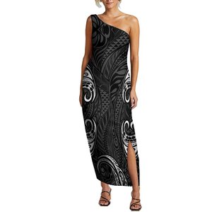 Vente en gros de grandes personnes Hawaii Design robe sexy Pacific Island Art élégante robe sans manches à épaules dénudées prix <span class=keywords><strong>bas</strong></span> - Product Image 5