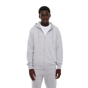 Sweat-shirt en éponge français pour hommes, poids lourd 180g avec logo personnalisé, sweat à capuche surdimensionné brodé numérique d'hiver 100% coton - Product Image 1