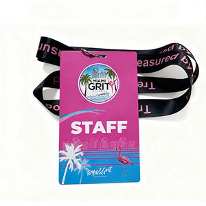 Badges d'événement intelligents <span class=keywords><strong>RFID</strong></span> en gros, badges professionnels, badges VIP, cartes d'identité avec trou pour cordon - Product Image 1