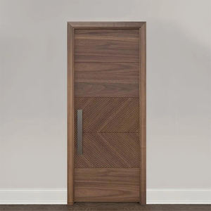 SYBELL Porte en bois de chêne Design Chevron Porte fabriquée Porte en parquet Design Point hongrois - Product Image 4