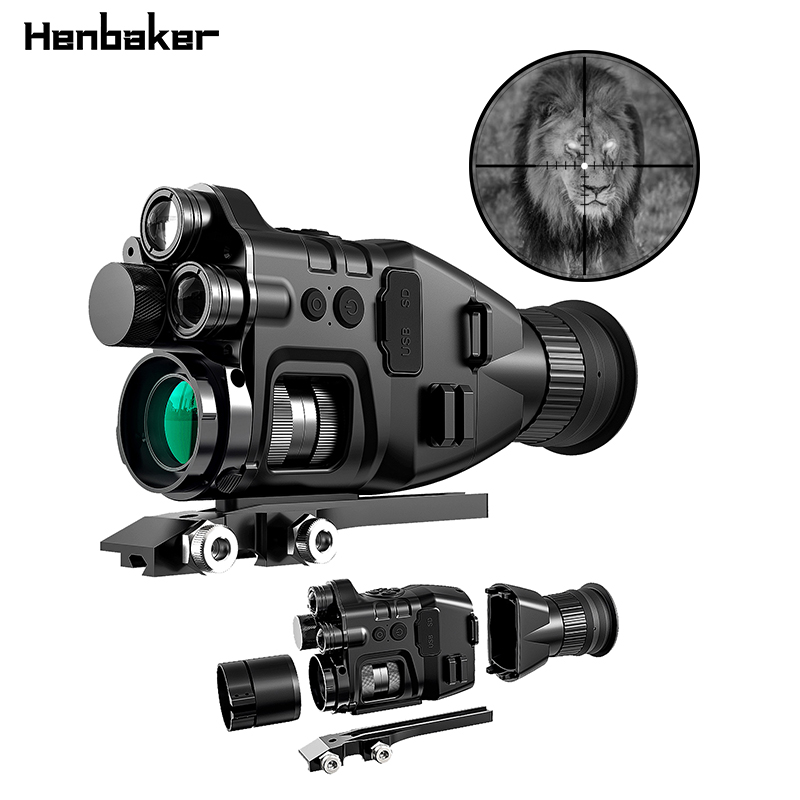 HENBAKER IR высокой четкости CY789 прицелы ночного видения для охоты