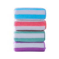 BILOV Ultra-fine Fiber Coral Fleece Face Towel, Quick-Drying Soft Absorbent Household Washcloth, Fast-Absorbing Drying Towel