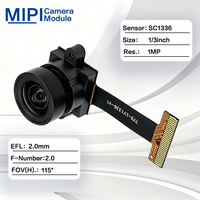 Module de caméra MIPI SC1336 1MP 3.75um à sensibilité ultra-élevée 60fps DSI-2 Vision nocturne pour la sécurité IA et la maison intelligente