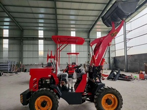 Trung Quốc giá rẻ mini nhỏ backhoe loader giá để bán phía trước máy kéo bánh xe tải xẻng với Pallet xe nâng Skid chỉ đạo - Product Image 6