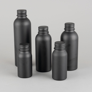 Vente chaude 30ml 50ml 100ml 200ml 300ml 500ml <span class=keywords><strong>Bouteille</strong></span> d'huile en aluminium mat avec pompe à huile - Product Image 4