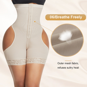 HEXIN-Moldeador de <span class=keywords><strong>cuerpo</strong></span> para mujer, ropa moldeadora transpirable de talla grande - Product Image 4