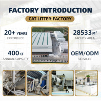Lettiera per Gatti in Tofu Biologico Direttamente dalla Fabbrica - Litiere Pour Chat - Premium in Fibra Vegetale Biodegradabile e Smaltibile nel WC
