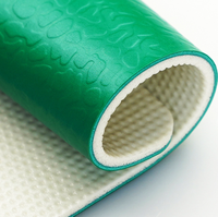 Chinesische Fabrik PVC-Vinyl-Linoleum Holzbodenbelag Rolle Fitnessstudio-Teppich Bodenbelag PVC-Kunststoff Moderner PVC-Vinylboden